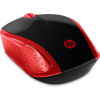 Mysz HP Wireless Mouse 200 Empress Red bezprzewodowa czerwono-czarna 2HU82AA-11017572