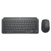 Logitech 920-011054 klawiatura Dołączona myszka Biuro RF Wireless + Bluetooth QWERTZ Niemiecki Grafitowy-11051532
