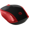 Mysz HP Wireless Mouse 200 Empress Red bezprzewodowa czerwono-czarna 2HU82AA-11091409