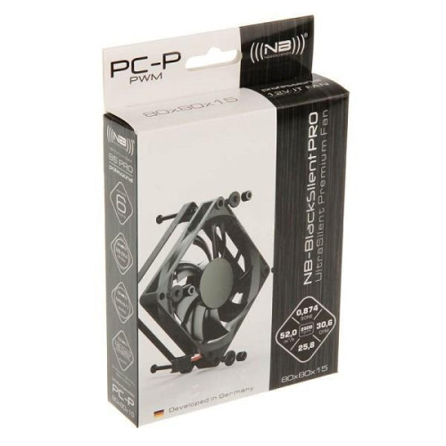 Noiseblocker BlackSilent Pro Wentylator PC-P - 80mm-11009699