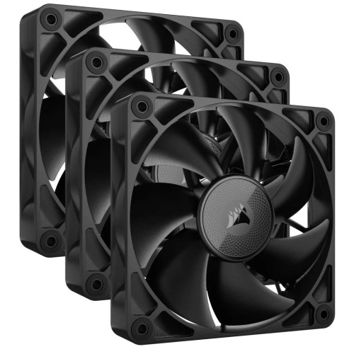 Corsair iCUE LINK RX120 Series, 3-pak wentylatorów PWM - 120 mm, czarny-11009738