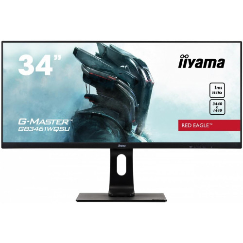 Monitor 34 cale GB3461WQSU-B1 IPS,UWQHD,144HZ,1MS,USB3.0,2xHDMI,2xDP. -1101399
