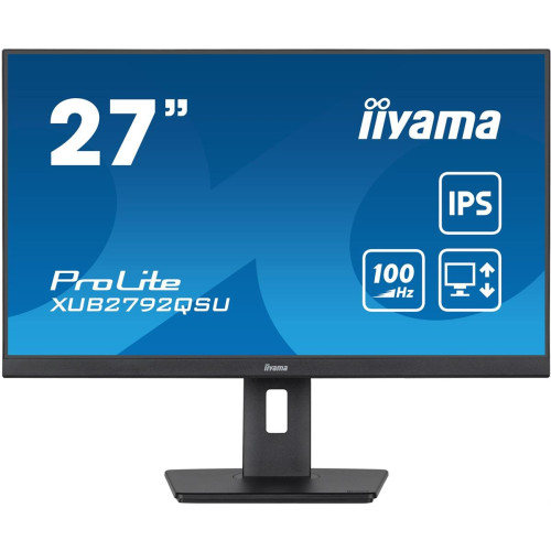 XUB2792QSU-B6 27IN WQHD ETE IPS/2560X1440100HZ 0.4MS 250CD-11014213