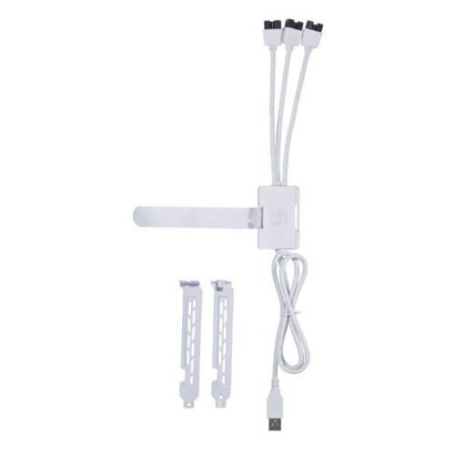 Koncentrator USB Lian Li PW-U2TPAW - biały-11015454