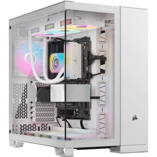 Corsair 6500X Midi-Tower, szkło hartowane - białe-11015466