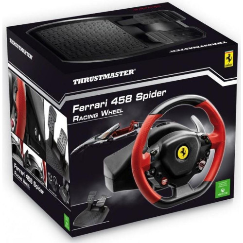 Thrustmaster | Kierownica Ferrari 458 Spider Racing Wheel | Czarny/Czerwony-11030374