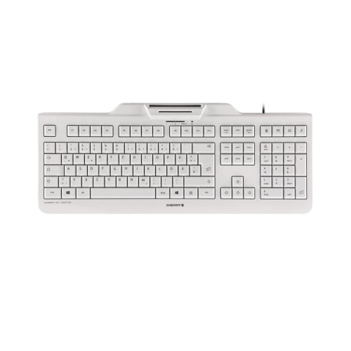CHERRY KC 1000 SC WHITE-GREY/USB-11051389