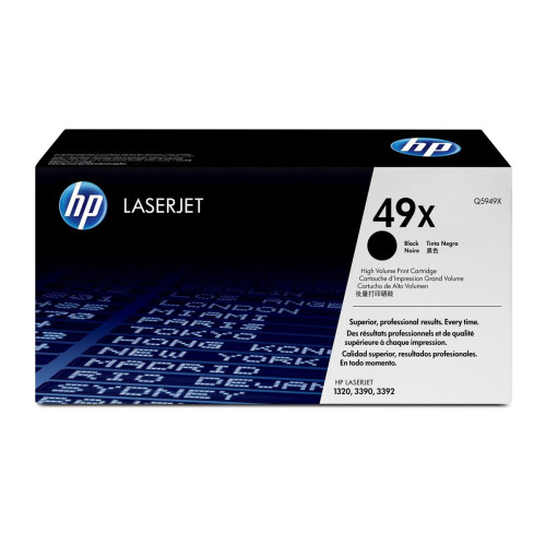 HP 49X oryginalny wkład z czarnym tonerem LaserJet XL-11055180