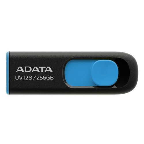 MEMORY DRIVE FLASH USB3 256GB/BLK/BLUE AUV128-256G-RBE ADATA-11070343