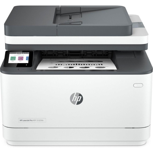 HP LaserJet Urządzenie wielofunkcyjne Pro 3102fdn, Czerń i biel, Drukarka do Małe i średnie firmy, Drukowanie, kopiowani