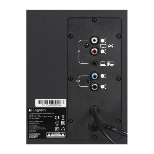 Głośniki Logitech 980-001054 (2.1; kolor czarny)-1107353