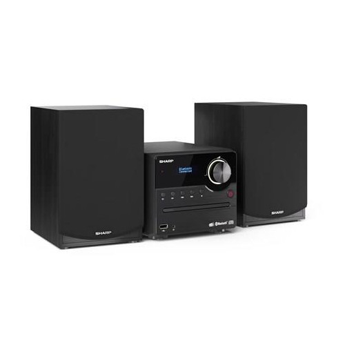 Sharp XL-B517D(BK) Mikrosystem Hi-Fi, CD/FM/USB/Bluetooth v5.0, Wejście Aux, 45W, Czarny Sharp | Mikrosystem Hi-Fi | XL-