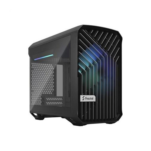 Fractal Design | Torrent Nano RGB TG Light Tint | Side window | Black | Power supply included | ATX-11089362