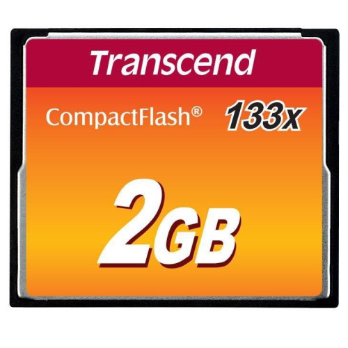 KOMPAKTOWA PAMIĘĆ FLASH 2GB MLC TS2GCF133 TRANSCEND-11089740
