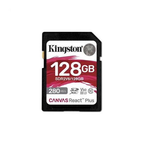 Kingston UHS-II Video Speed Class (V60) | 128 GB | SD | Flash memory class Class 10, UHS-II, U3, V60-11090612
