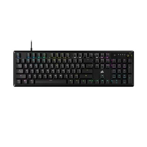 Korsarz | Mechaniczna klawiatura do gier | RDZEŃ K70 RGB | Klawiatura do gier | Przewodowe | Nie dotyczy | Czarny | USB
