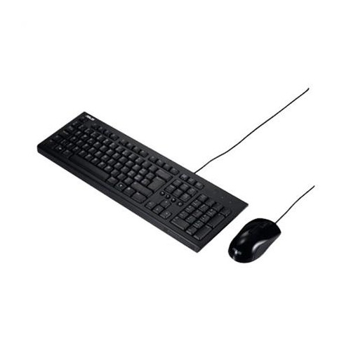 Asus | Black | U2000 | Keyboard and Mouse Set | Wired | Mouse included | EN | Black | 585 g-11091252