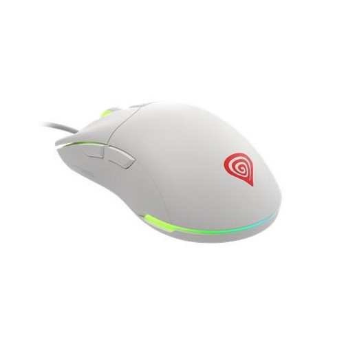 Geneza | Ultralekka mysz do gier | Przewodowe | Krypton 750 | Optyczny | Mysz do gier | USB 2.0 | Biały | Tak-11091390