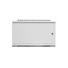 Szafa wisząca jednosekcyjna 19 6U 368/600/450mm, drzwi metalowe, szara (RAL7035), zmontowana-1117524
