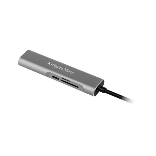 Adapter (HUB) USB typu C na HDMI/USB3.0/SD/MicroSD/C port-11147020