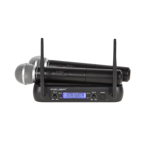 Mikrofon VHF 2 kanały WR-358LD (2 x mik. do ręki)-11147129