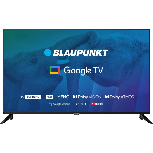 TV 43" Blaupunkt 43UBG6000S 4K Ultra HD LED, GoogleTV, Dolby Atmos, WiFi 2,4-5GHz, BT, czarny-11152024