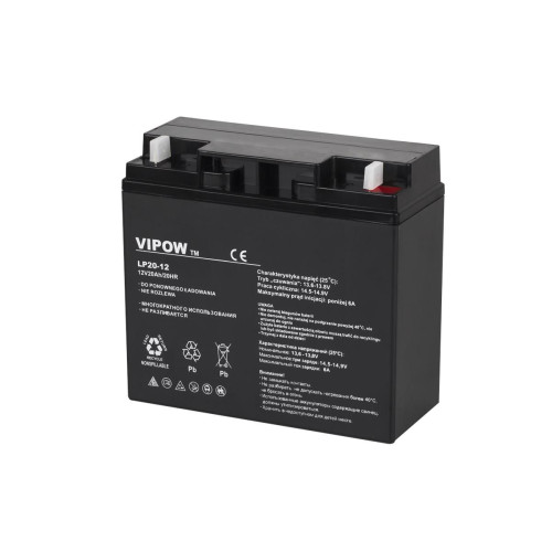 Akumulator żelowy VIPOW 12V 20Ah-11153169