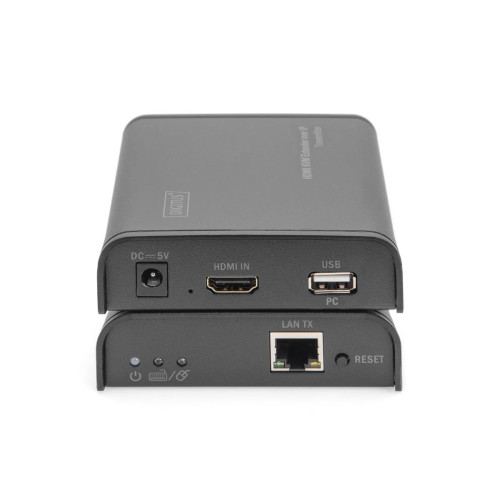 DIGITUS PRZEDŁUŻACZ (EXTENDER) KVM HDMI+USB 120M PO CAT.5E UTP/IP 1080P FHD 60HZ AUDIO (ZESTAW) DS-55202-11161689