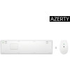 Zestaw klawiatura + mysz HP 650 Wireless Keyboard and Mouse Combo bezprzewodowe białe 4R016AA-11202542