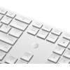 Zestaw klawiatura + mysz HP 650 Wireless Keyboard and Mouse Combo bezprzewodowe białe 4R016AA-11202543