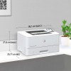 DRUKARKA HP LASER LASERJET M406Dn-11239200