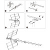 Antena kierunkowa TechniYagi HDT-a LTE-1127555
