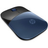 Mysz HP Z3700 Wireless Mouse Lumiere Blue bezprzewodowa czarno-niebieska 7UH88AA-11277266