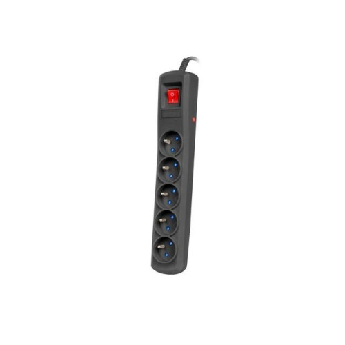 Listwa zasilająca R5 3m 5x230V PL 10A Czarna-1120598