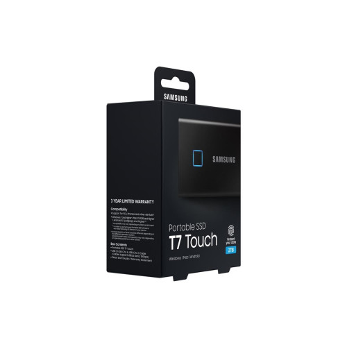 SAMSUNG Dysk SSD T7 Portable Touch black 2TB-11213971