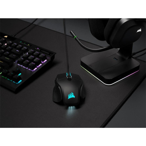 Corsair M65 RGB ULTRA myszka Po prawej stronie USB Typu-A Optyczny 26000 DPI-11214400