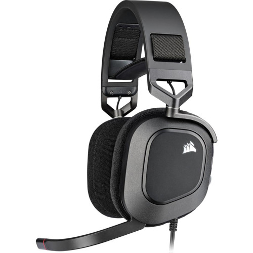 Zestaw słuchawkowy USB Corsair HS80 RGB, karbon-11214460