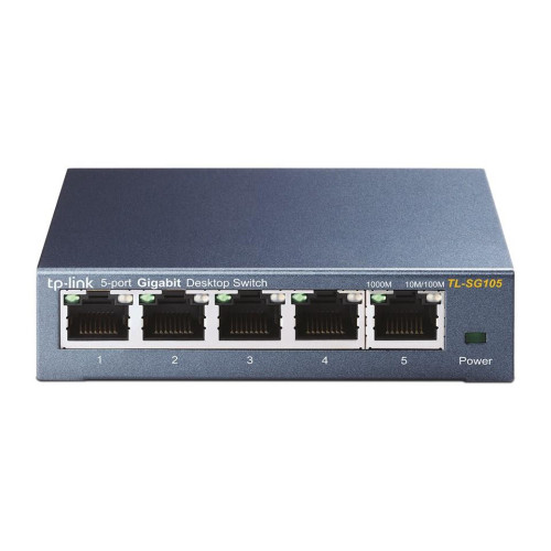 TP-Link TL-SG105 switch niezarządzalny L2 Gigabit Ethernet (10/100/1000) Czarny-11215173
