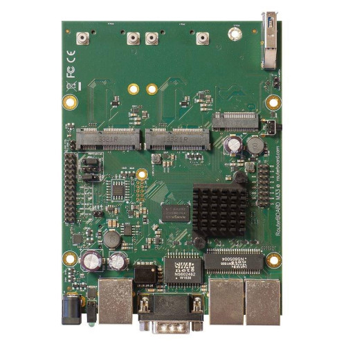 MikroTik RBM33G | Router | 3x RJ45 1000Mb/s, 2x miniPCI-e, 1x USB, 1x microSD, 1x M.2-11271281
