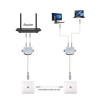 Adapter rozdzielacz LAN RJ-45/2XRJ-45 FTP-11308735