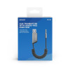 Transmiter Adapter AUX z bluetooth 5.3, funkcja zestawu głośnomówiącego, TR-16-11311908