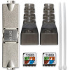 Wtyk RJ45 beznarzędziowy STP | CAT6A | JACK PIN | T568B | T568A-11312298