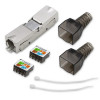 Wtyk RJ45 beznarzędziowy STP | CAT6A | JACK PIN | T568B | T568A-11312302