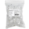 Wtyk złącze modularne RJ45 | CAT6 | UTP | Pozłacane styki | 100 sztuk-11312333
