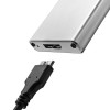 Obudowa | kieszeń na dysk M.2 SSD | SATA | NGFF | USB 3.0 | Superspeed 5Gb/s | 2TB | Srebrna-11312770