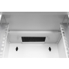Szafa sieciowa wisząca 10 cali 6U, SOHO PRO 324 x 316 x 298 mm, nośność 60kg, drzwi szyba, niezłożona, Szara-11313