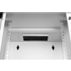 Szafa sieciowa wisząca 10 cali 9U, SOHO PRO 457 x 316 x 298 mm, nośność 60kg, drzwi szyba, niezłożona Szara-113131