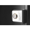 Szafa sieciowa wisząca 10 cali 9U, SOHO PRO 457 x 316 x 298 mm, nośność 60kg, drzwi szyba, niezłożona, Czarna-1131