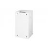 Szafa sieciowa wisząca 10 cali 12U, SOHO PRO 595 x 315 x 300 mm, nośność 60kg, drzwi szyba, niezłożona, Szara-1131