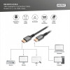 Kabel połączeniowy PREMIUM DisplayPort 2.1 16K 60Hz DP/DP M/M 1m Czarny-11313212